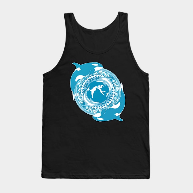 Daughter of Poseidon Tank Top by NicGrayTees